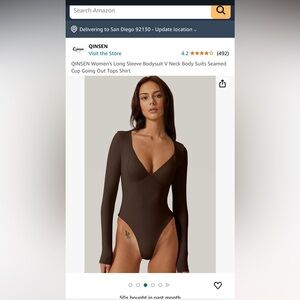 Qinsen new body suit